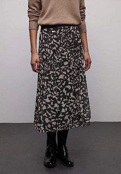 STREET ONE Midirock Plissée-Rock (1-tlg) günstig online kaufen