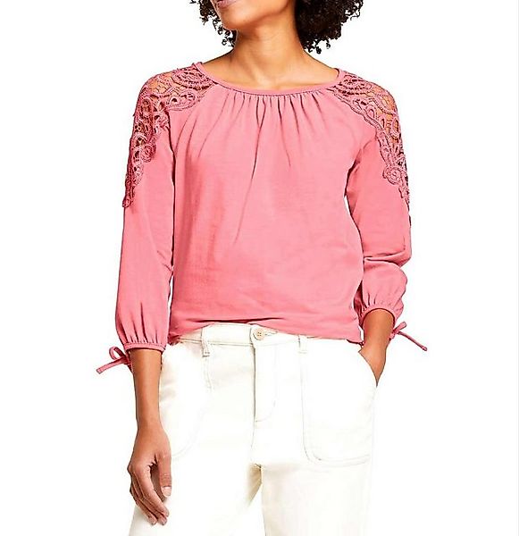 heine Print-Shirt LINEA TESINI Damen Designer-Spitzenshirt, hummer günstig online kaufen