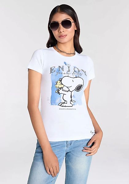 KangaROOS Kurzarmshirt, mit lizensiertem Snoopy Print Originaldesign günstig online kaufen