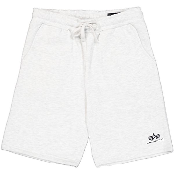 Alpha  Shorts Basic Short Small Logo II - pastel grey melange günstig online kaufen