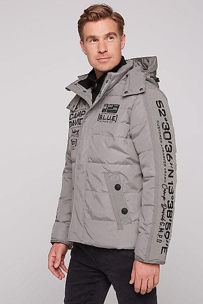 CAMP DAVID Steppjacke mit Kapuze und günstig online kaufen