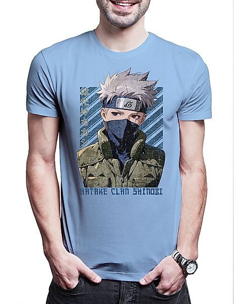 Urban Backwoods Print-Shirt Hatake Clan Herren T-Shirt Shinobi System Anime günstig online kaufen