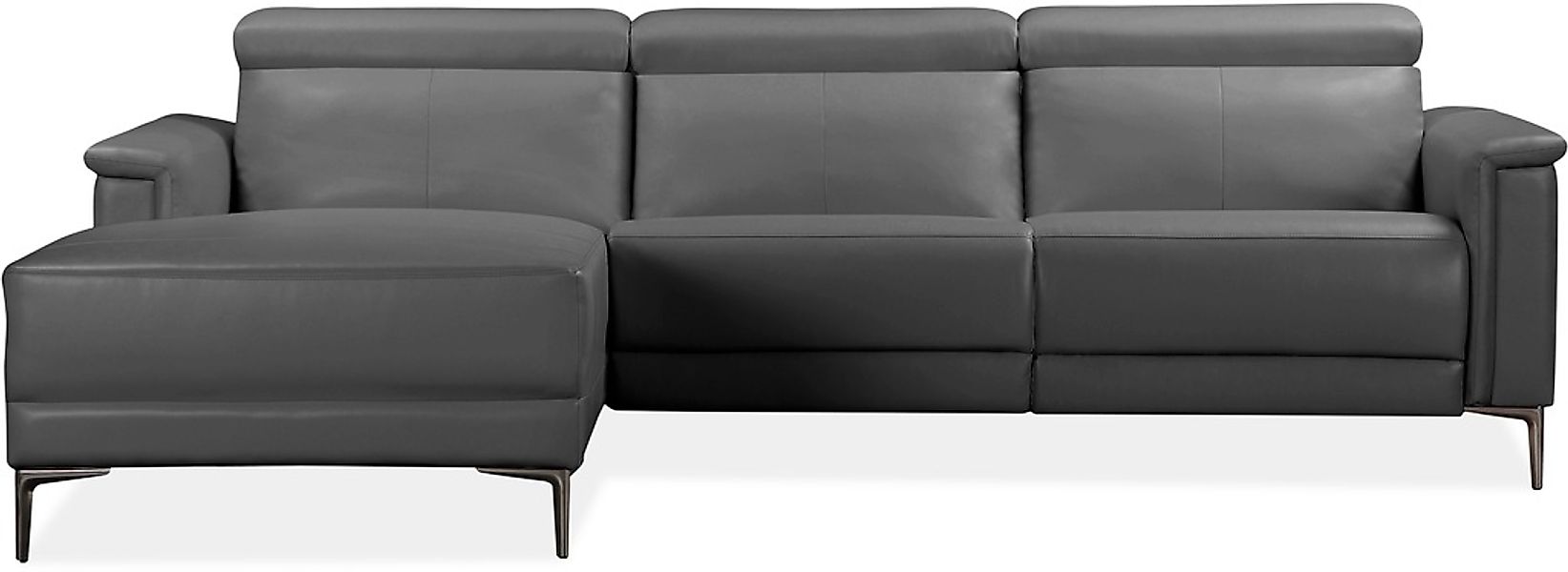 OTTO home Ecksofa "LUND, L-Form, 261cm, man. o. elektr. Relaxfunktion (mit günstig online kaufen