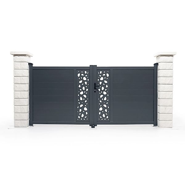 Casanoov Flügeltor Elektrisch Sunny 300x140cm & Drehtorantrieb Bunker B500 günstig online kaufen