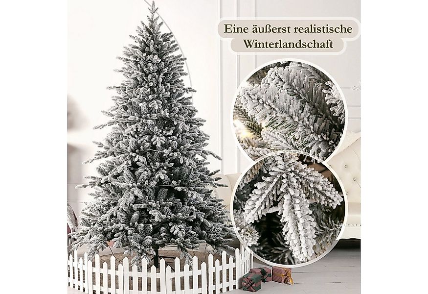 Vankel Künstlicher Weihnachtsbaum mit Schnee, Beleuchtung, Tannenbaum künst günstig online kaufen