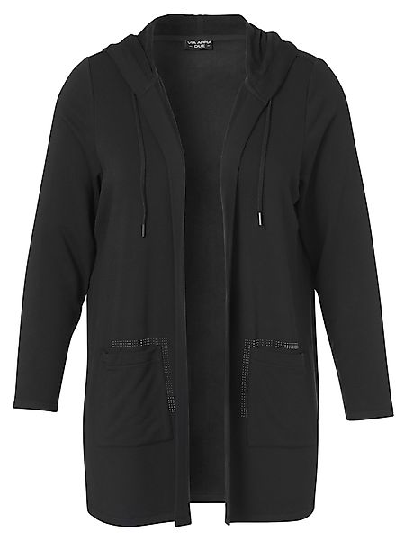 VIA APPIA DUE Strickjacke mit Glitzersteinen günstig online kaufen