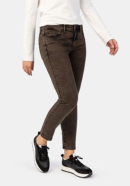 STOOKER WOMEN 5-Pocket-Jeans "Florenz Colour autumn Slim Fit", Slim Fit Cas günstig online kaufen