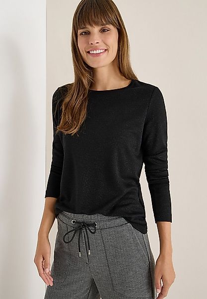CECIL Rundhalsshirt im Glitzer-Look günstig online kaufen