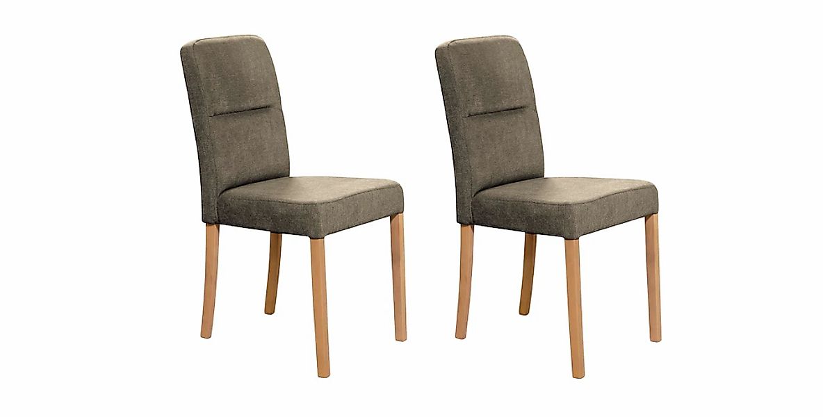 Home affaire 4-Fußstuhl "Laros" (Set) Massivholzgestell günstig online kaufen