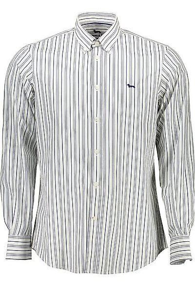 Harmont & Blaine Langarmhemd Elegantes Herren Langarmshirt Weiß mit Button- günstig online kaufen