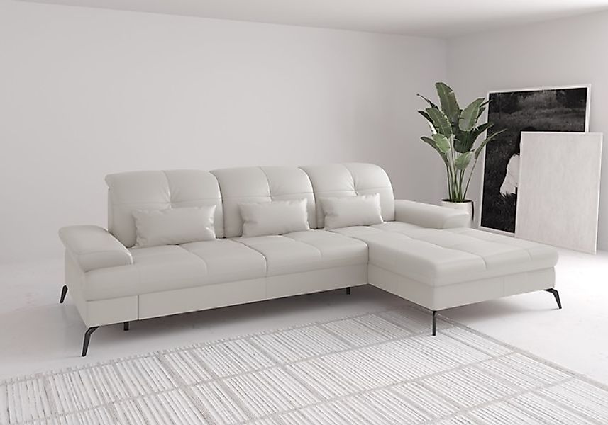 sit&more Ecksofa »Amica, L-Form, inkl. Sitztiefenverstellung & Armteilverst günstig online kaufen