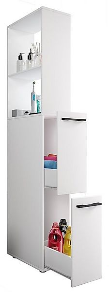 VCM Hochschrank Holz Badmöbel Nischenschrank Schublade Sadilo XL günstig online kaufen