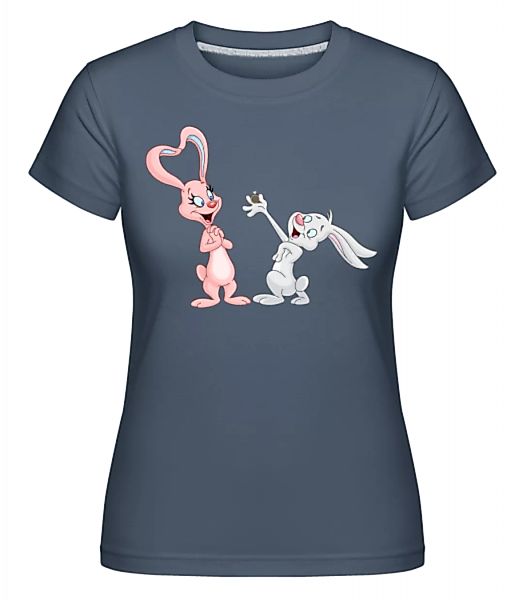 Love Rabbits Comic · Shirtinator Frauen T-Shirt günstig online kaufen