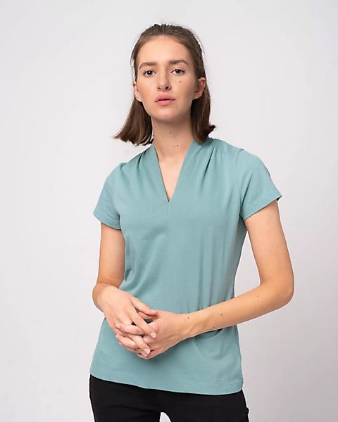 Kurzarmshirt Aus Bio-baumwolle | Short Kelch günstig online kaufen