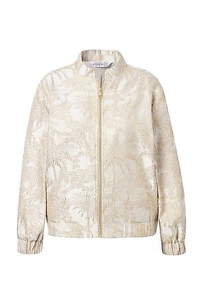 Studio Untold Kurzjacke Blouson Boxy Shape Jungle-Jacquard günstig online kaufen