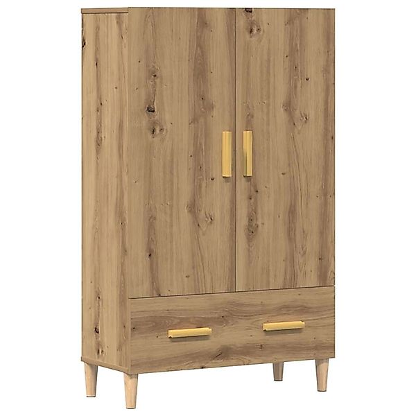 vidaXL Highboard Artisan-Eiche 70x31x115 cm Holzwerkstoff 856915 günstig online kaufen