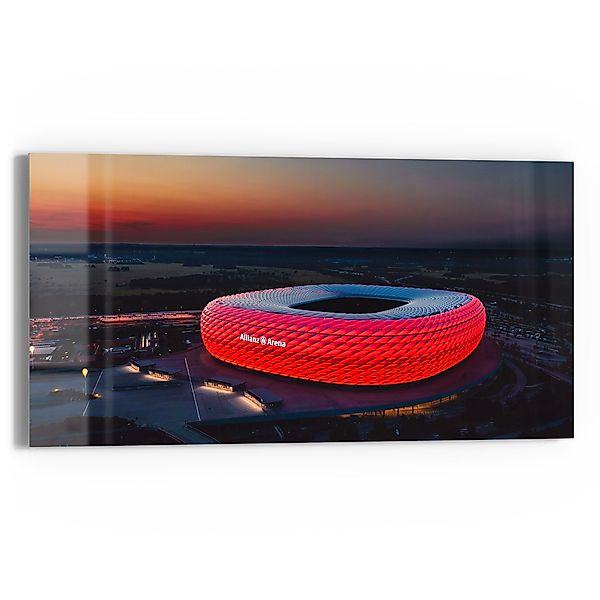 DEQORI Glasbild 'Allianz Arena, München', 'Allianz günstig online kaufen