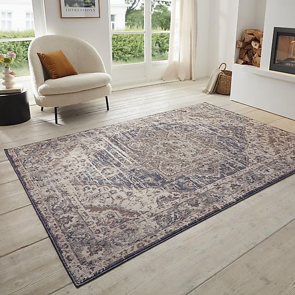 HANSE Home Teppich »Sand«, rechteckig, 8 mm Höhe, Kurzflor, Läufer, Orient, günstig online kaufen