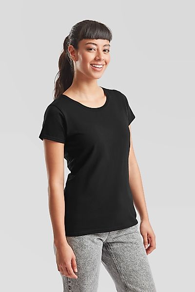 Fruit of the Loom Rundhalsshirt, (Packung, 5 tlg.), original T. LADY-FIT im günstig online kaufen
