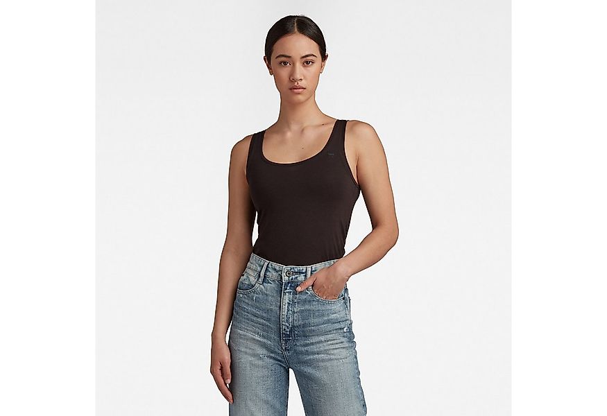 G-STAR Tanktop mit dezenter Stickerei günstig online kaufen