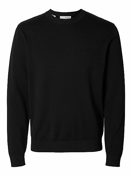 SELECTED HOMME Rundhalspullover "SLHZREG-KRIS KNIT LS CREW NECK D" günstig online kaufen