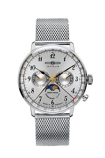 ZEPPELIN Multifunktionsuhr LZ 129 Hindenburg Moonphase günstig online kaufen