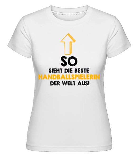 Beste Handballspielerin Der Welt · Shirtinator Frauen T-Shirt günstig online kaufen