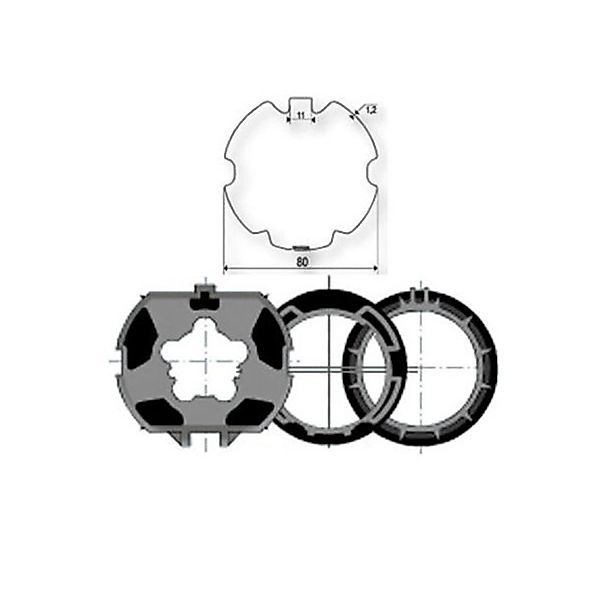 Somfy Adapterset Zf80 Welle Für 50mm Motoren günstig online kaufen