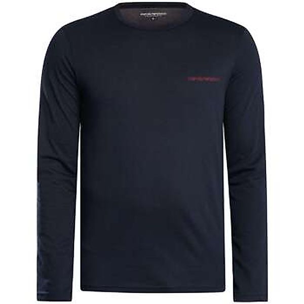 Emporio Armani  Langarmshirt Langärmliges Marken-Pyjama-T-Shirt günstig online kaufen