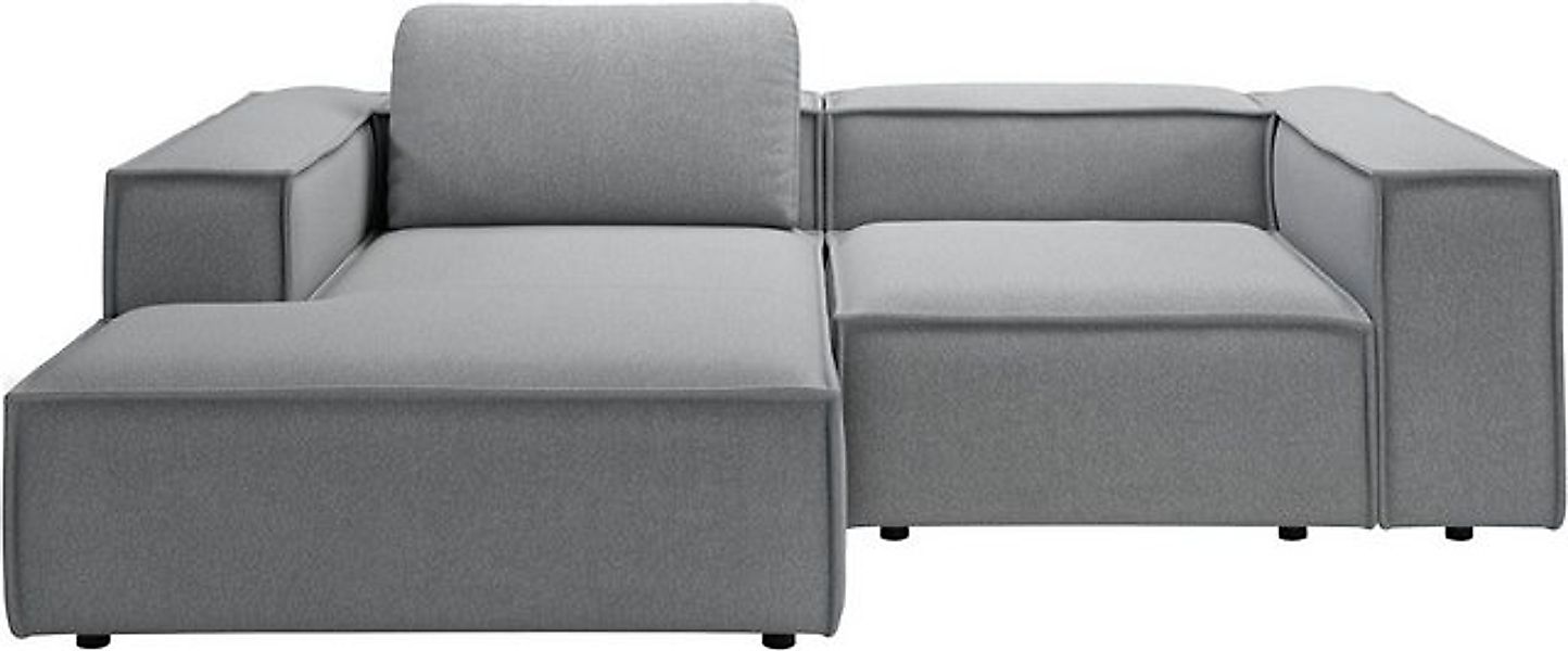 Places of Style Ecksofa Watertown, kompakte L-Form, 246 cm breite für klein günstig online kaufen