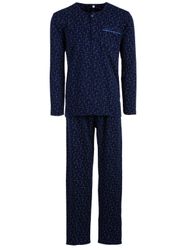 Lucky Schlafanzug Thermo Pyjama Set Langarm günstig online kaufen