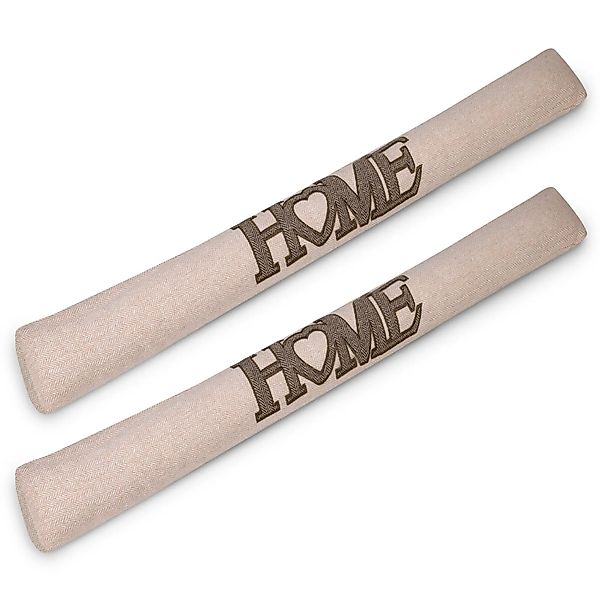 Beautissu Tuuli HE Zugluftstopper 8x100cm Natur 2tlg günstig online kaufen