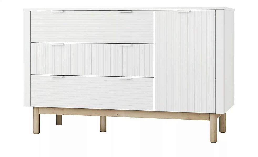 pinio Kommode  Miloo ¦ weiß ¦ Maße (cm): B: 52,4 H: 90,4 Baby > Babymöbel > günstig online kaufen