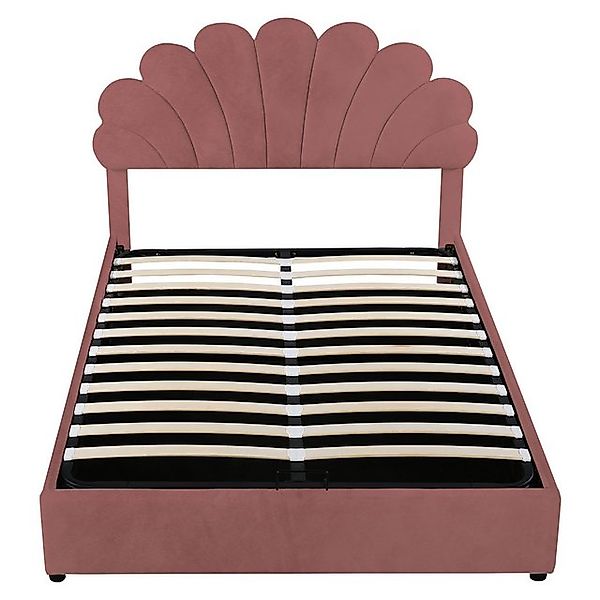 Gotagee Polsterbett Doppelbett 140x200cm Stauraum Jugendbett Samt Bettgeste günstig online kaufen