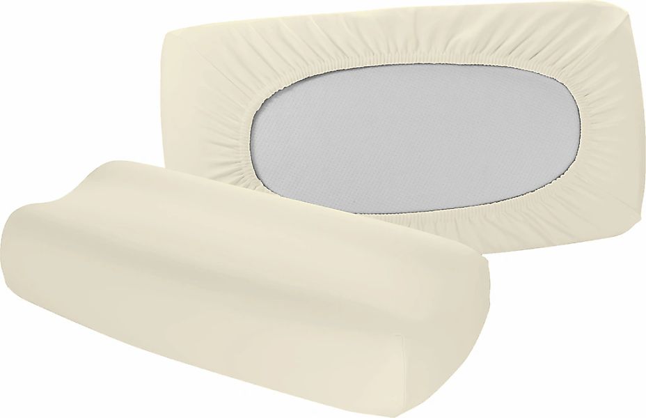 fleuresse Kissenbezug "Vital comfort" Baumwolle-Elasthan Kissenbezug, 40x60 günstig online kaufen