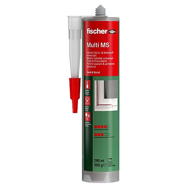 Fischer Bauklebstoff Multi MS Weiß 290 ml günstig online kaufen