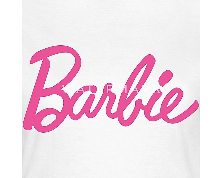 Spreadshirt T-Shirt Barbie Klassisches Logo Frauen T-Shirt (1-tlg) günstig online kaufen