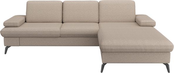 sit&more Ecksofa "Morris L-Form" mit Bettfunktion, bzw. XXL-Sitzfläche, Arm günstig online kaufen