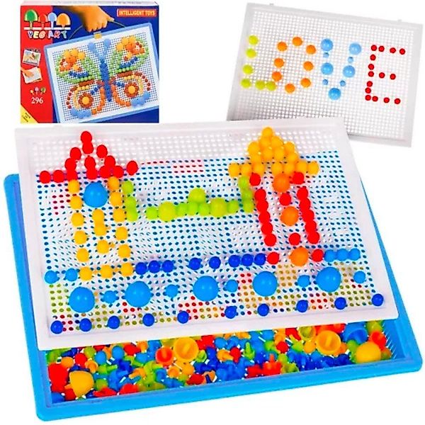 ISO TRADE Steckpuzzle Pilz Puzzle Lernspielzeug, günstig online kaufen