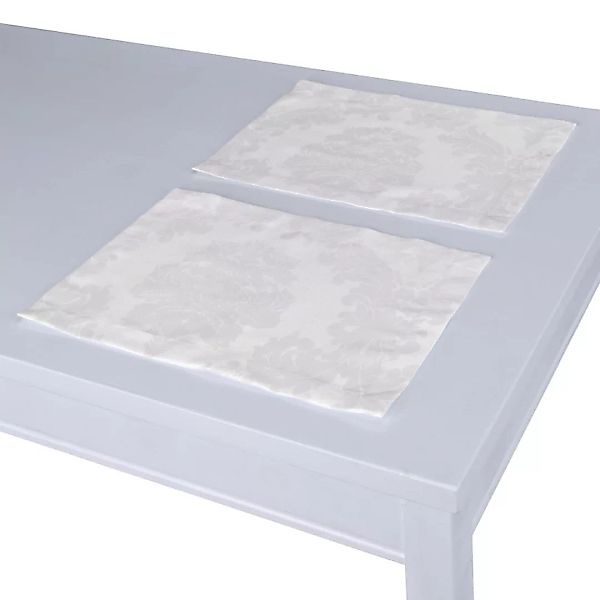 Tischset 2 Stck., weiß , 30 x 40 cm, Damasco (613-00) günstig online kaufen