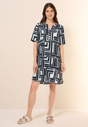 Cecil Blusenkleid Eingrifftaschen knielang günstig online kaufen