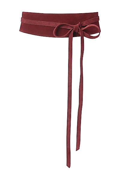 Ulla Popken Hüftgürtel Leder-Bindegürtel Veloursleder Einheitsgröße günstig online kaufen