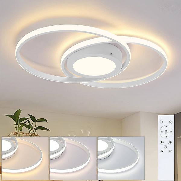 Nettlife LED Deckenleuchte LED Deckenleuchte Dimmbar günstig online kaufen