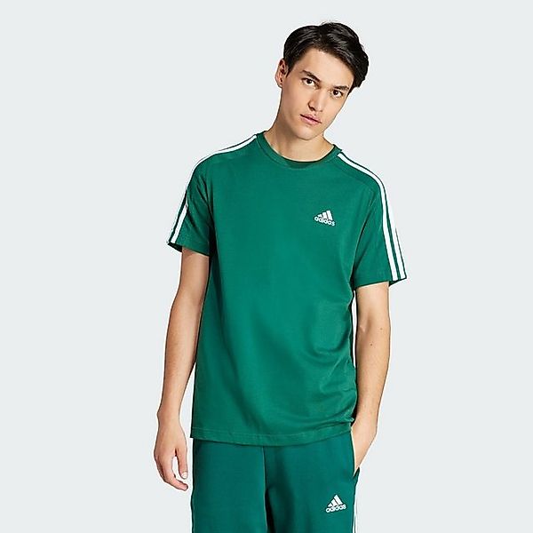 adidas Sportswear T-Shirt ESSENTIALS SINGLE JERSEY 3-STREIFEN T-SHIRT günstig online kaufen