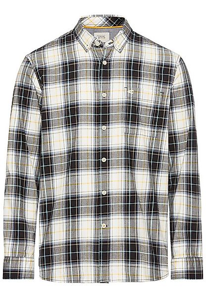 camel active Langarmhemd Langarm Hemd im Karomuster aus reiner Baumwolle günstig online kaufen