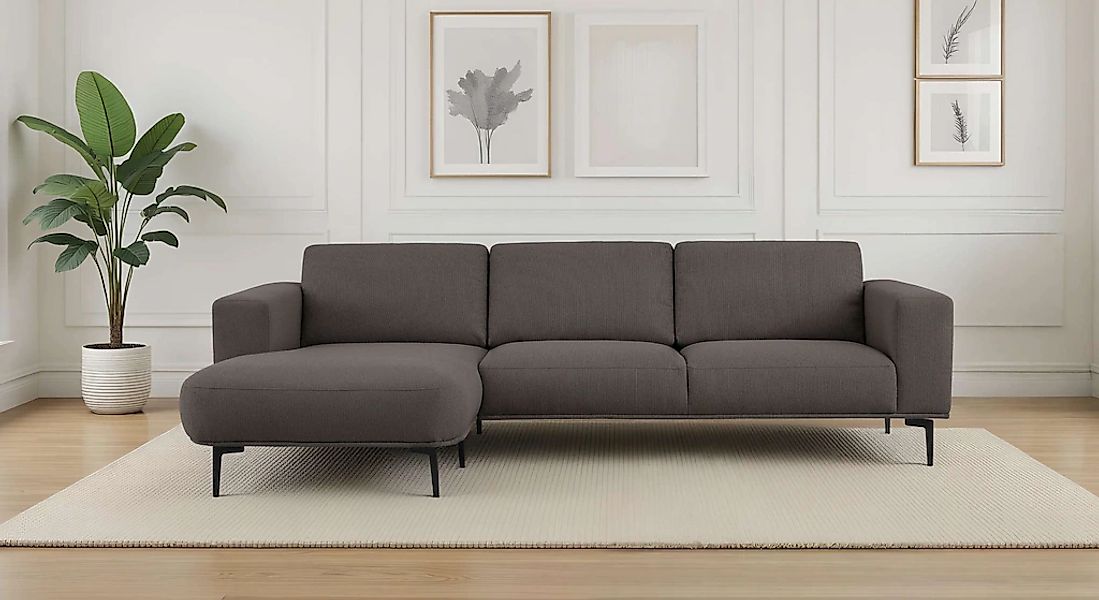 OTTO home Ecksofa "Lillith, 289 cm, L-Form, gemütlicher Sitzkomfort" Eckcou günstig online kaufen