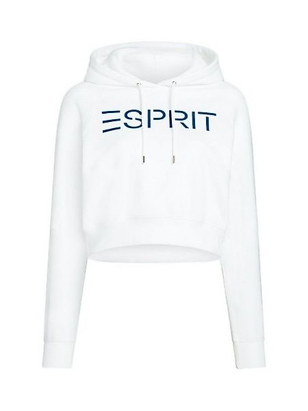 Esprit Sweatshirt Cropped-Hoodie mit Logo (1-tlg) günstig online kaufen