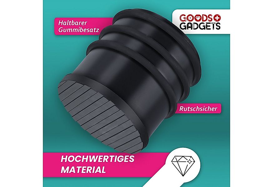 Goods+Gadgets Türstopper DIMONO Türstopper Edelstahl – Türhalter mit Gummir günstig online kaufen