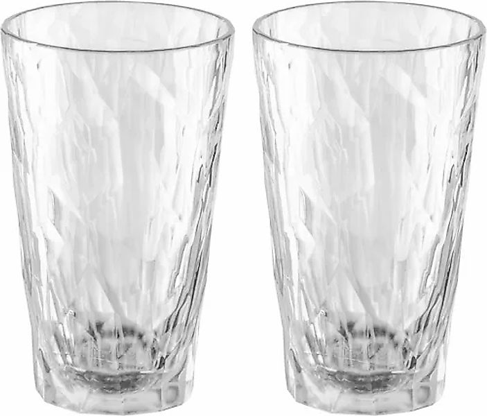 KOZIOL Longdrinkglas »CLUB No. 6«, (Set, 2 tlg., 2er Set), unzerbrechlich,r günstig online kaufen