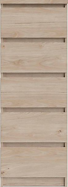 INOSIGN Highboard "Naia, Hochkommode, 5 Schubladen, Aufbewahrung, grifflose günstig online kaufen